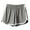 Gray, variant on TIHLMK Short Pants for Women Women's Fashion Solid Color Casual Wide Leg Ruffle Loose High Waist Shorts Pants Gift for Women