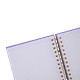 thumbnail image 4 of Libreta de Notas Bonita LuckyLy, Notebook Pasta Dura, Mod. Penny purpura 224 páginas, 4 of 8