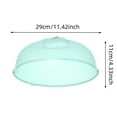 thumbnail image 4 of 2PCS Microwave Plate Cover with Steam Vents Anti-Splatter Lid with Handle for Food Reheating 11.42*4.33in, 4 of 6