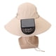 thumbnail image 5 of Sombrero Del Cubo Del Sol Del Ventilador, Sombrero Ligero Del Ventilador De La Pesca Con Energía Solar Y De Carga USB Del Diseño Del Chal Para Correr, 5 of 7