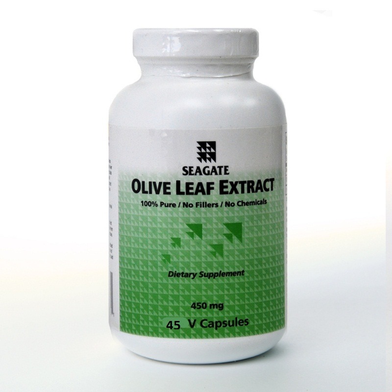 Olive Leaf Extract 450mg Seagate Vitamins 45 Caps