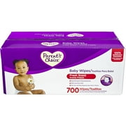Parent's Choice Fresh Scent Baby Wipes, 700 count (7 packs of 100)