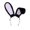 Black, variant on UJNDER Unisex Easter Folding Rabbit Ear Headband for Cosplay Comic Convention Stage Headbands for Women,Black,One Size