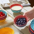 thumbnail image 6 of 10 oz Small Bowls Set of 6 - Ceramic Ice Cream Bowls, Small Dessert Bowls for Cereal, Snacks, Dipping Bowl for Kirchen, Decorative Bowls, Dishware and Microwave Safe, Portion Control Bowl, 6 of 8