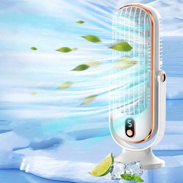 RKSTN Mini Fan Desktop Portable Small Fan with Usb Plug Vehicle Household Fan Mini Fan
