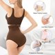thumbnail image 2 of Gibobby cintura alta bragas Pantalones moldeadores de cuerpo de cintura alta para mujer Pantalones ajustados de Rojoucción de vientre posparto de tamaño (Café, S), 2 of 5