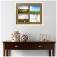 thumbnail image 2 of ArtToFrames Collage Photo Picture Frame with 4 - 6x8 Openings, Framed in White with El Dorado and Black Mats (CDM-3966-3), 2 of 8