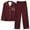 Wine, variant on Wang6 Women's Plus Size Pajamas Sets 2 Piece Long Sleeve Pjs Sets Causal V Neck Shirts Straight Leg Pants Ladies Loose Fit Floral Printed Sleepwear Lounge Sets Wine XL