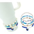 thumbnail image 1 of wonima44 Bracelets for Stanley Cup Accessories，Butterfly Bracelet Stack Charms,4Pcs Beads Stack Charms for Stanley 30oz & 40oz Tumbler with Handle, 1 of 1