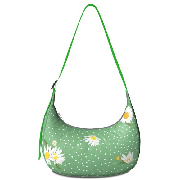 Sac de Voyage pour Femmes – Tissu en Nylon Durable, Motif Marguerite Bohème et Fleurs Jaunes, Imprimé Floral Rustique Vintage, Grande Capacité