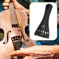 thumbnail image 1 of Piezas de reparación para cordal de violín 4/4, cuerdas de madera de ébano, profesional, accesorio para instrumentos de cuerda, fácil de, 1 of 7