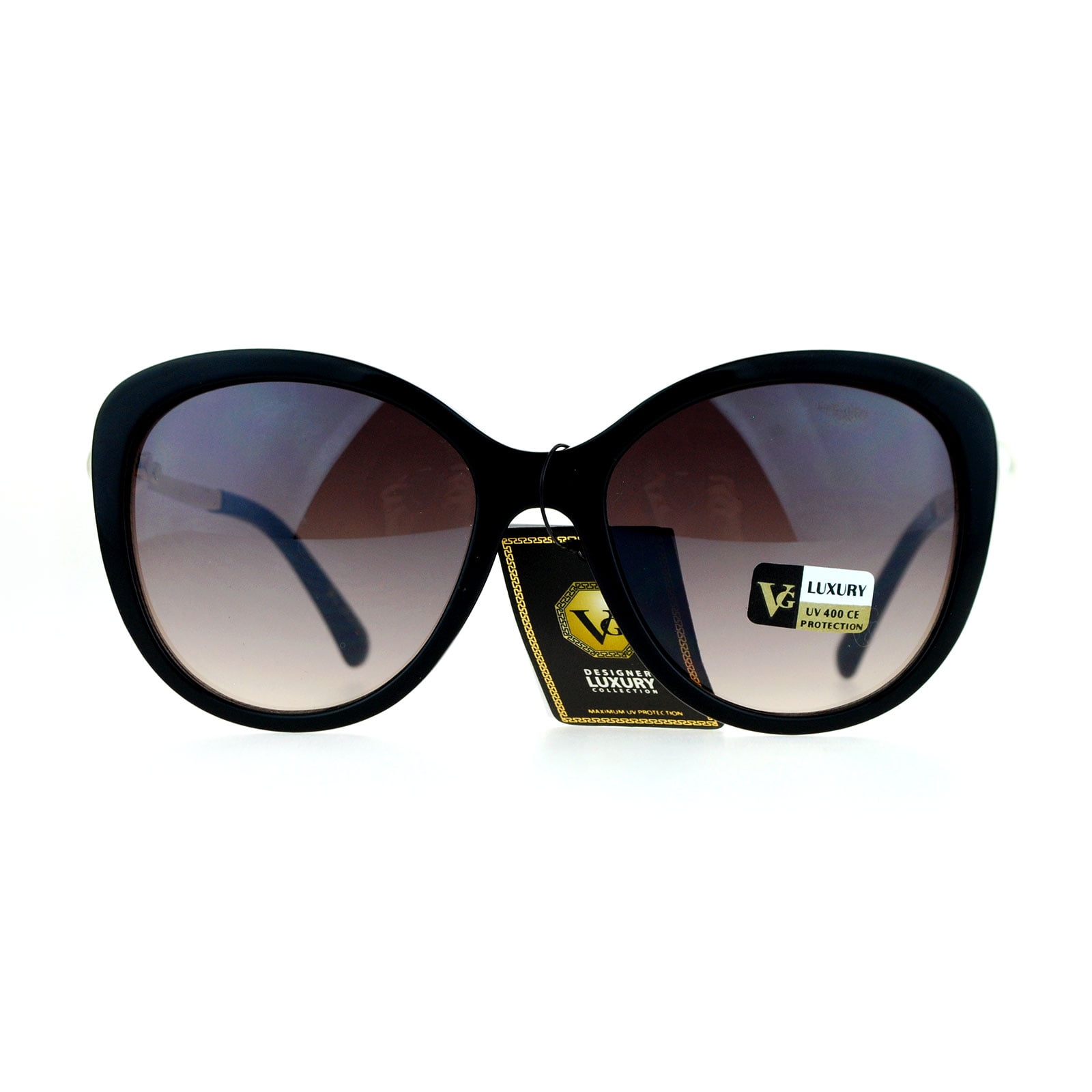 VG Designer Fashion Sunglasses Womens Vintage Round Frame UV 400 