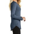 thumbnail image 3 of Mafoose Women's Perfect Tri Long Sleeve Tunic Navy Frost Small, 3 of 4