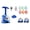Blue, variant on Flying Air Powered Balloon Car Toy For Boys Girls Birthday Gift And Outdoor Activity Party Entertainment Toy