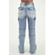 thumbnail image 3 of Jeans cargo Wide Leg Balam /Juvenil, 6404 (Medio) azul 7, 3 of 6