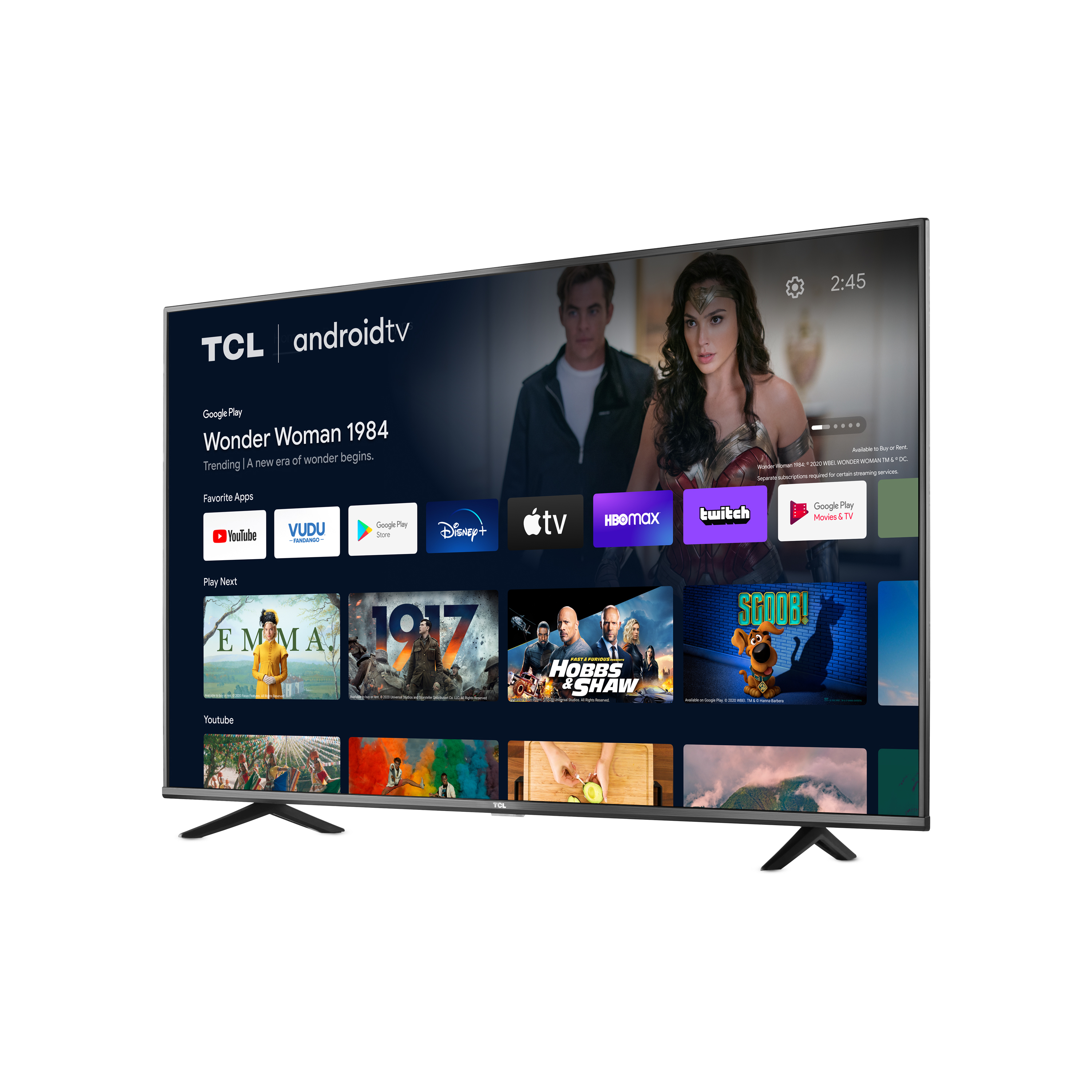 TCL 43" Class 4-Series 4K UHD HDR LED Smart Android TV - 43S434 - image 4 of 11