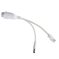 thumbnail image 3 of Divisor adaptador POE de 24 V divisor POE de 24 V enchufe de alimentación de 09 x 22 pulgadas / conector Plug and Play con juego de teléfono de red de accesorios a prueba de, 3 of 8