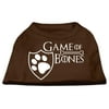 Game Of Bones Screen Print Dog Shirt Brown Xxxl (20)