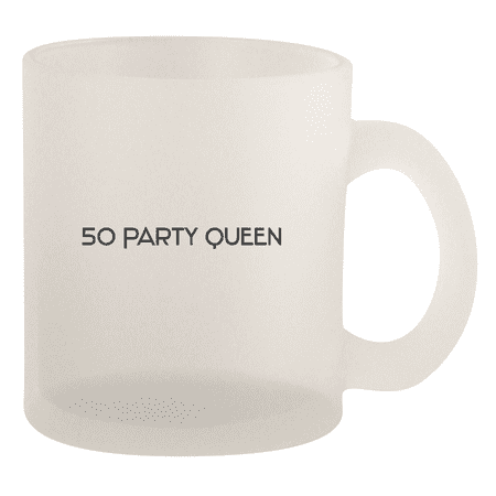 

50 Party Crew - 10oz Frosted Coffee Mug Cup Frosted
