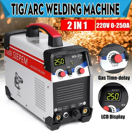 220V 7000W 2In1 TIG/ARC Welding Machine 250A MMA IGBT Inverter WS-250 Welder