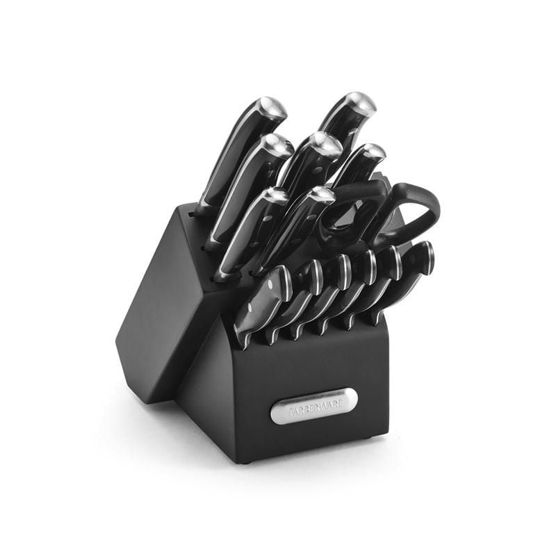 Bloc à couteaux forgé Farberware, 15 pièces