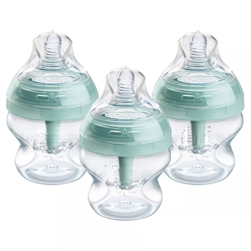 # Tommee Tippee Advanced Anti-Colic Slow-Flow Breast-Like Nipple Baby Bottle - 5oz/3pk
