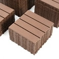 thumbnail image 6 of 44PCS Plastic Interlocking Deck Tiles,Patio Deck Tiles,12"x12" Square Waterproof Outdoor, 6 of 6