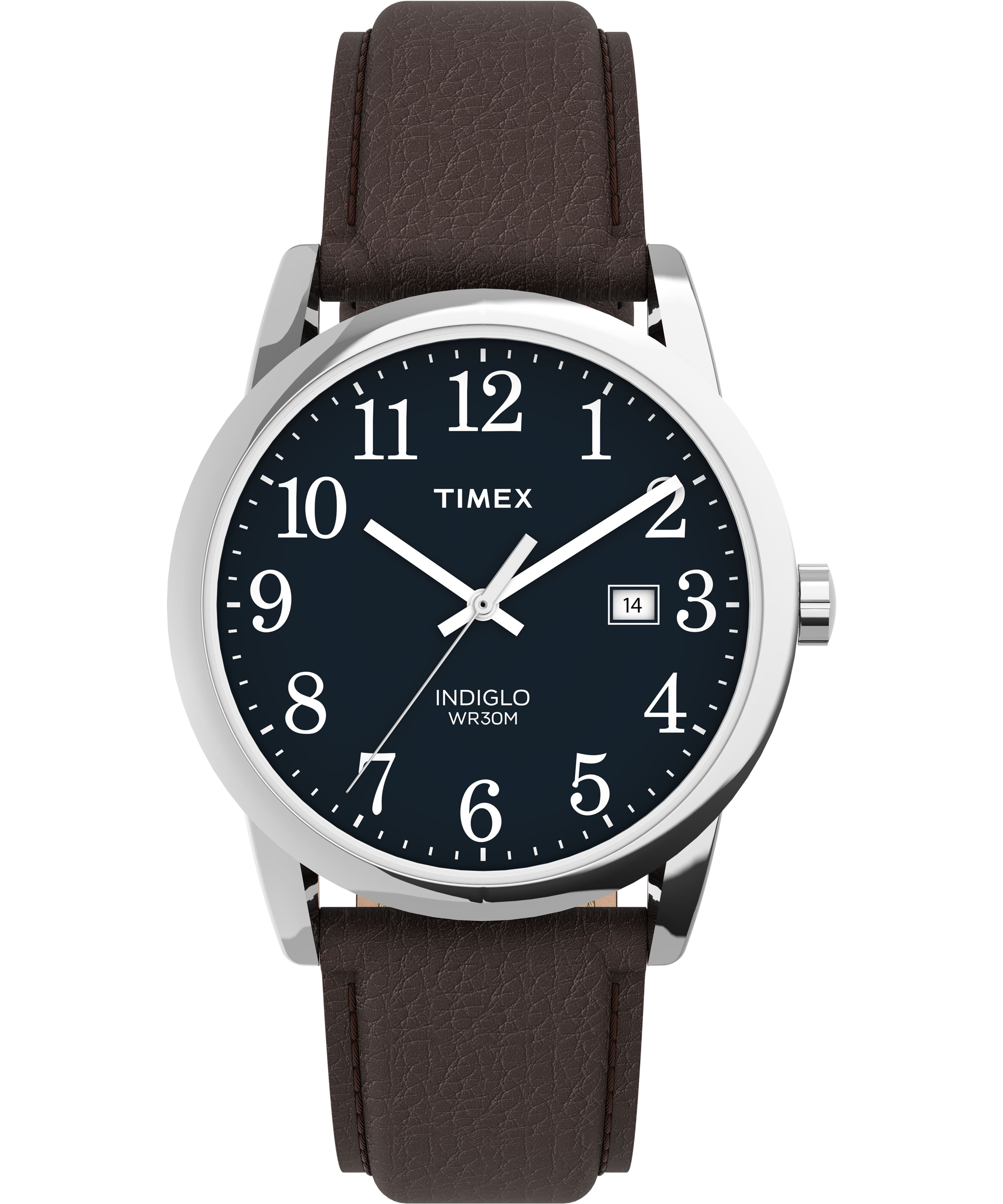 Buy Timex Mens INDIGLO WR30M Wristwatch, Brown at Ubuy Liberia