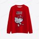thumbnail image 3 of Sudadera con cuello redondo y manga larga con estampado de Hello Kitty para mujer, ropa de otoño, estilo informal, con dibujos animados, estilo japonés, 3 of 5