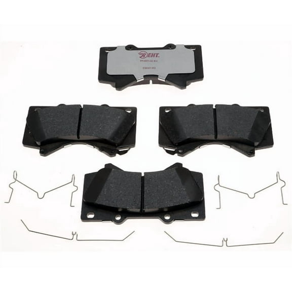 Raybestos Brakes EHT1303H : Front Semi-Metallic Brake Pads, 4 Piece