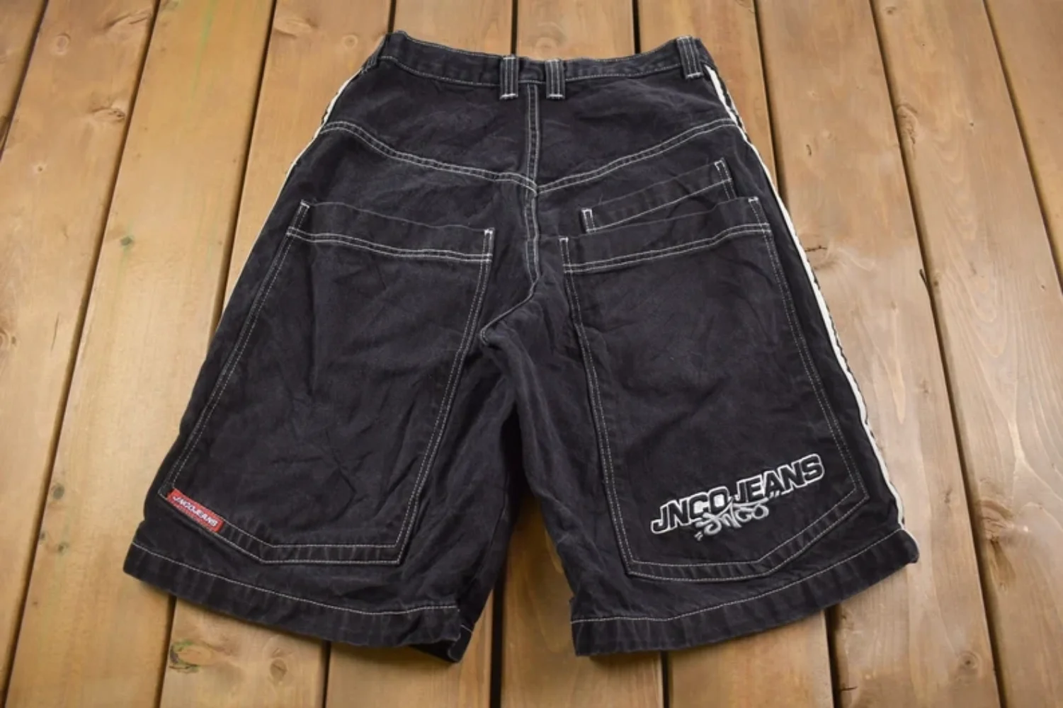 JNCO JEANS ブラック ショートパンツ JNCO ジーンズ ブラック ショートパンツ