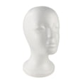 thumbnail image 1 of Cabeza de maniquí postizo, soporte estable, cabeza de maniquí, gafas, sombrero, exhibición para auriculares, sombreros, gafas de sol, tocados para el B, 1 of 8