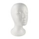 thumbnail image 1 of Cabeza de maniquí ligera, cabeza de maniquí, cabello, gafas, sombrero, exhibición, soporte para postizos B, 1 of 9