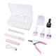 thumbnail image 1 of Juego De Extensión De Uñas, Kit De Capa Superior Para Base De Uñas, Accesorios Completos, Puntas De Uñas Transparentes Para El Hogar Y El Salón, 1 of 7