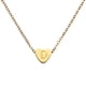 thumbnail image 1 of Collar Inicial de Corazón Uxcell para Mujeres, Cadena de Acero Inoxidable Baño de Oro de 18K, Collar Personalizado con Letra D para Regalos de Joyería para Mujeres, Tono Dorado, 1 of 6