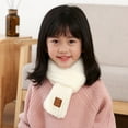 thumbnail image 4 of Kids Scarf Winter Knitted Kids Scarves Solid Color Neck Warmer for Children, 4 of 8