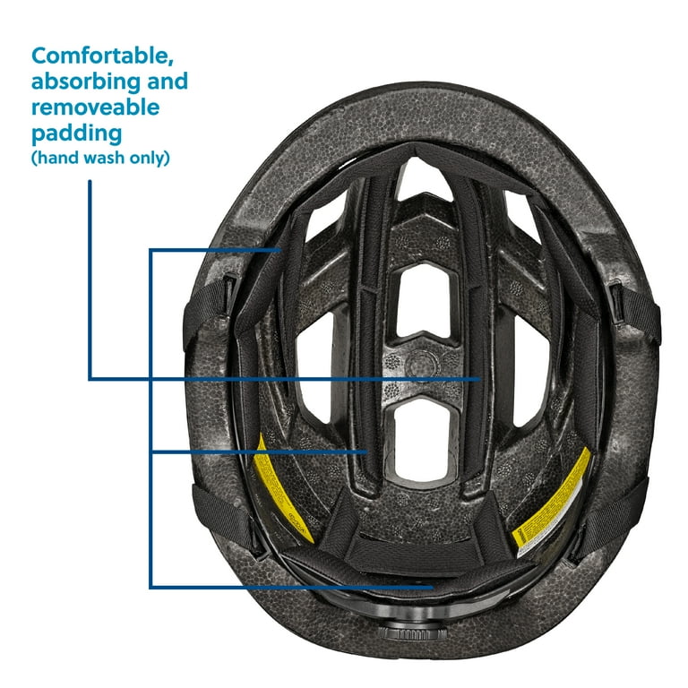 bike helmet for teenager Concord Youth Bike Helmet Black Adjustable Tweens Ages 8+ with Cooling  Vents and Protection