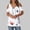 White1, variant on Babysbule Women's V-Neck Off Shoulder Blouse Short Sleeve Casual Fashion Top Lightweight Comfortable Daily Wear