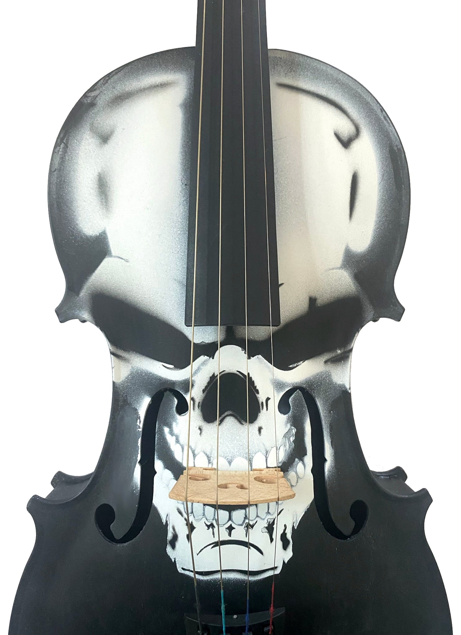 Rozanna's Skull Violin Outfit w/ Matching Carbon Fiber Bow
