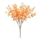 thumbnail image 1 of Planta artificial Ramo de hojas Hojas de simulación Rama Decoración del hogar Tela de plástico Planta falsa, Naranja AweSitey HA7368-03B, 1 of 6
