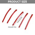 thumbnail image 5 of Red Hair Clips Bobby Pins Non Slip Metal Bangs ClipsC0sp1ayHair Styling Tool, 5 of 8