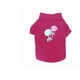 thumbnail image 2 of Ropa para perros, camisetas sin mangas con diseño de princesa piruleta rosa de verano, 2 of 3