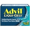 Advil Liquid Gels, Pain Reliever And Fever Reducer Liquid Filled Ibuprofen Capsules, 200 mg, 20 Count