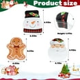 thumbnail image 7 of Christmas Cookie Tin With Lid Metal Multipurpose Christmas Baking Tins Storage Containers for Candy Snacks Empty Holiday Gift Tin 3Pcs Desgin 1, 7 of 7