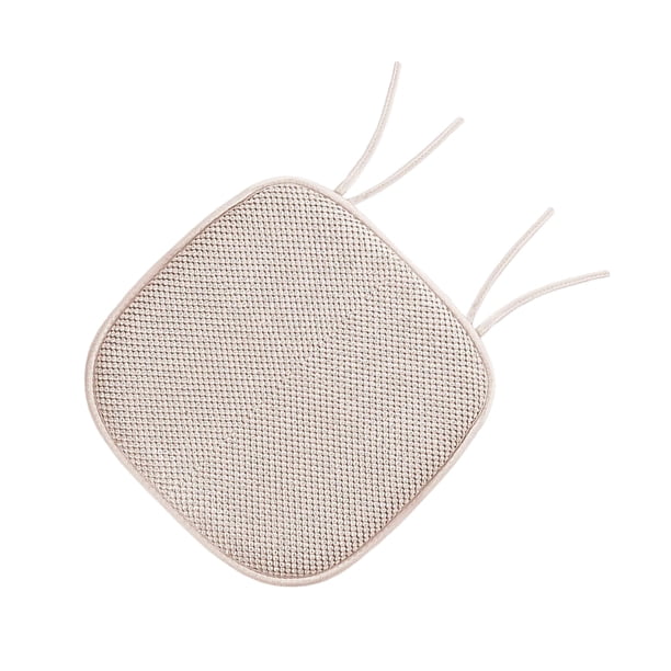 Cojines de algodón viscoelástico Advancent para silla de comedor hogar Marfil 40*40cm