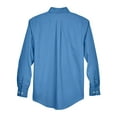 thumbnail image 5 of Devon & Jones D620T Men's Crown Collection Tall Broadcloth Woven Dress Shirt-French Blue-XLT, 5 of 5