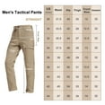 thumbnail image 7 of Men's Cargo Pants Pro 32" Inseam Tactical Pants for Men Water Resistant with Cargo Pockets, 7 of 7