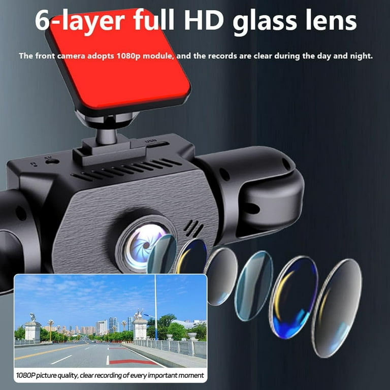 Zavior Wireless Dash Cam, Four-Record Monitoring Driving Recorder