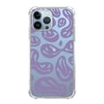 thumbnail image 1 of Purple Smiley Face Case for iPhone 12 Pro,Aesthetic Art Design Pattern TPU Shock-proof Cover Case, 1 of 5
