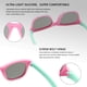 thumbnail image 4 of Gafas De Sol Polarizadas Para Niños, Marco Flexible De Goma Tpee Para Niños Y Niñas De 3 A 10 Años Jormftte WMZL-1012, 4 of 7